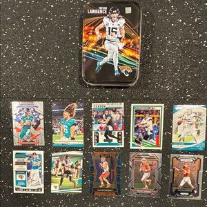 Panini Trevor Lawrence Collector Tin with Black and Orange Accents